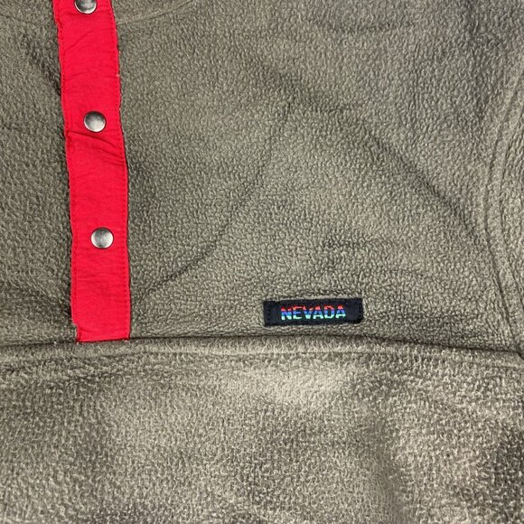VTG Canada Made Nevada Adventure Snap T Fleece (Synchilla style)  Mens Sz S - Picture 6 of 13